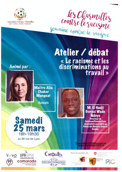Les Charmilles contre le racisme